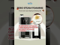 AC220V/50HZ macchina commerciale per il caffè con connessione Internet WIFI e RJ-45