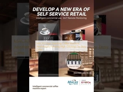 MACAS macchina da caffè a terra esteticamente gradevole e ad alta efficienza per i caffè affollati