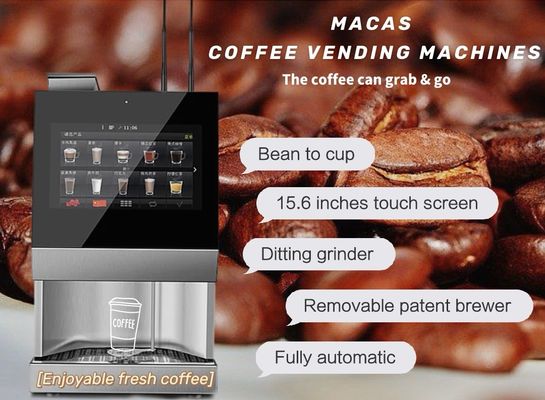 comprare Ristorante Smart Bean To Cup Coffee vending machine con impostazione programmabile fabbricazione online