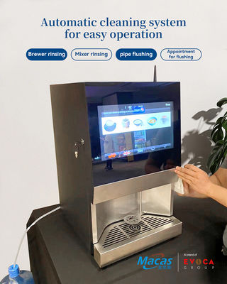 comprare EVOACAS Macchina per caffè espresso completamente automatica con supporto per l'acqua del rubinetto fabbricazione online