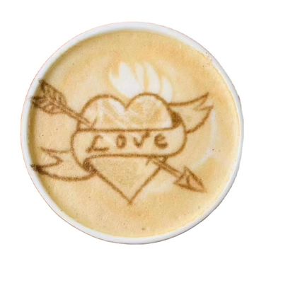 5-15s Stampa 600dpi Coffee Latte Art Printer Wifi connesso 1000 tazze
