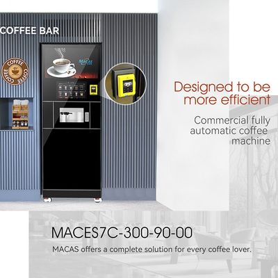Automatica macchina venditrice di caffè a terra