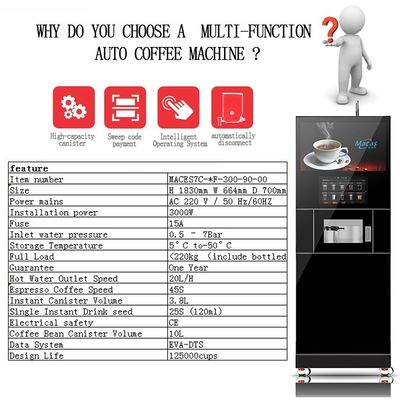 comprare Macchina da caffè in acciaio inossidabile per ufficio in affitto fabbricazione online