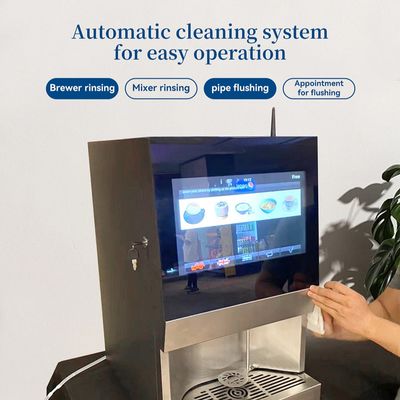 Dispensatore di caffè in acciaio inossidabile con funzione di auto-pulizia