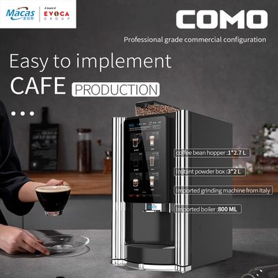 comprare Macchinario venditore di caffè espresso da fagioli freschi a tazza con 10 sapori fabbricazione online