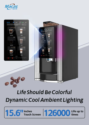Macchina per vendere caffè commerciale 220V/50-60Hz 57Kg 15,6 pollici touch screen MOQ 2 unità Supporto IOT