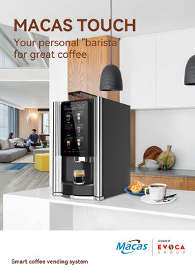 comprare 220V 2000W Automatic Coffee Vending Machine con touch screen da 15,6 pollici fabbricazione online