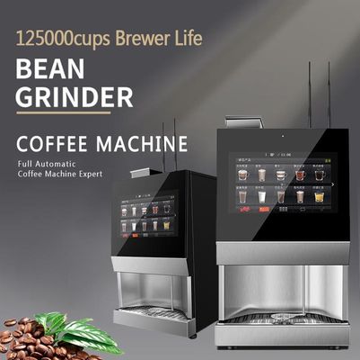 Macchina automatica per caffè espresso 220V con touchscreen da 15,6 pollici