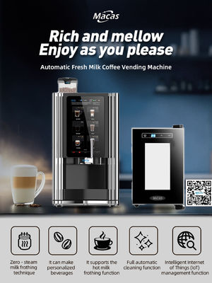 Migliora il tuo ufficio con un distributore automatico di caffè commerciale personalizzabile