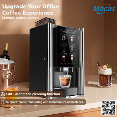 comprare Commercial Bean To Cup Coffee Vending Machine with 15.6inch Touch Screen Hot drinks fabbricazione online