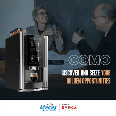 Macchina automatica per caffè bean to cup con touchscreen da 15,6 pollici