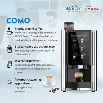 comprare Goditi un caffè appena fatto in qualsiasi momento e ovunque con la macchina distributrice di caffè bean-to-cup fabbricazione online