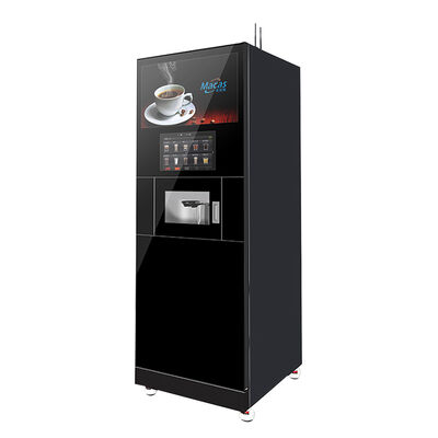 comprare Sadia Arabia OEM Fully Automatic Espresso Beans Cup Vending Coffee Machine Standing Big Machine per la preparazione del caffè fabbricazione online