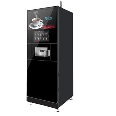 MACAS MACES7C-300-90-00 Espresso Automatic Coffee Vending Machine con QR caldo/freddo e pagamento in contanti 220VAC 2200W Garanzia di 1 anno