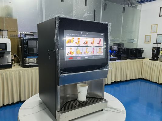 Un buon prezzo. Acciaio inossidabile 201 Automatica macchina da caffè da scrivania con sorriso in linea