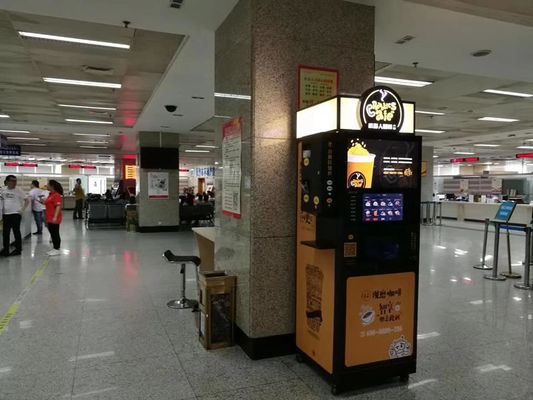 Macchina per il tè, il caffè, il caffè istantaneo, moneta azionata 2200W