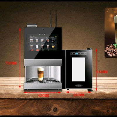 Macchina automatica per il caffè fresco espresso da 2000W 4G Internet WIFI