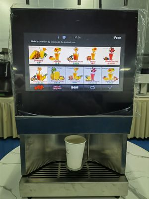 Un buon prezzo. CUI/OUI Macchina per vendere caffè istantaneo a tavola con distributore di tazze in linea