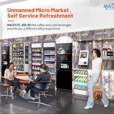 Un buon prezzo. NAYAX Payment Floor Standing Coffee Machine Mini Vending Machine per il caffè in linea
