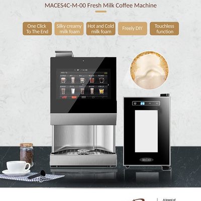 Un buon prezzo. 220V Espresso Automatic Coffee Vending Machine Uso in ristorante in linea