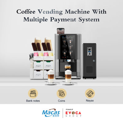 Un buon prezzo. Macchina di vendita per caffè da fagiolo a tazza personalizzabile per le esigenze OCS in linea