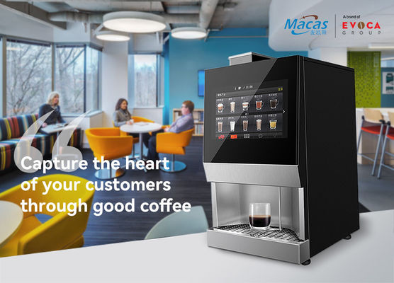 Un buon prezzo. La macchina venditrice di caffè da fagiolo a tazza la scelta perfetta per le esigenze di caffè B2B in linea