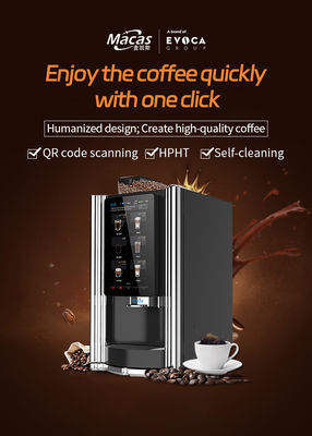 Macchina automatica per vendere caffè commerciale con Internet WIFI e RJ-45