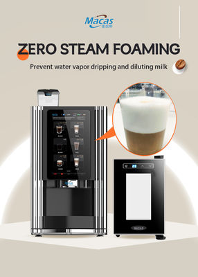Un buon prezzo. Macchina da caffè commerciale ad alte prestazioni con touch screen da 15,6 pollici in linea