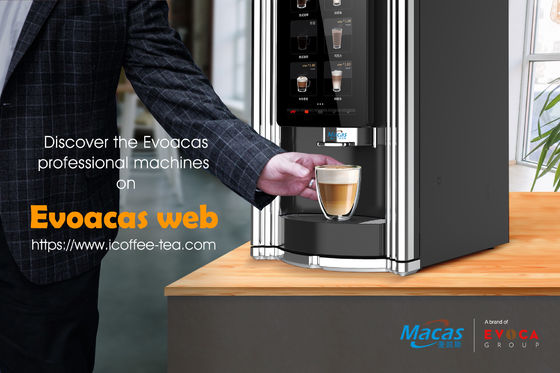 Conveniente e user-friendly Bean To Cup Coffee Vending Machine per le vostre esigenze di ufficio