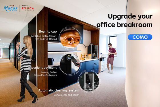 Intelligente e compatta macchina da caffè da fagiolo a tazza per la distribuzione di OCS da Evoacas